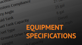 Equipment Specifications